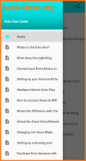 User Guide for Amazon Echo Devices screenshot