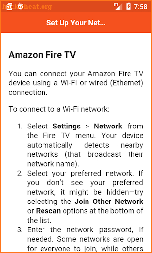 User Guide for Fire TV & Stick screenshot