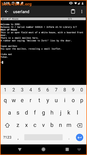 UserLAnd screenshot