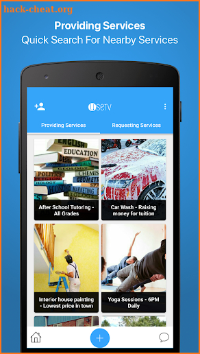 Userv - Provide & Request Services Nearby screenshot