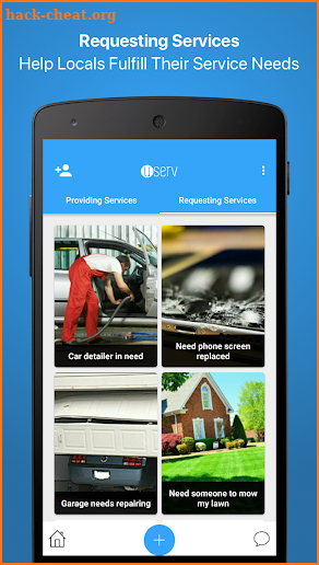 Userv - Provide & Request Services Nearby screenshot