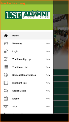 USF Horns Up Student App screenshot