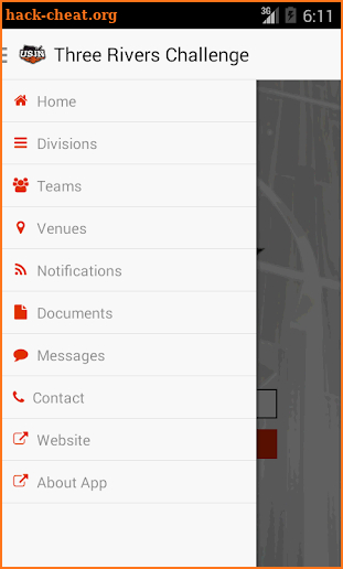 USJN Events screenshot