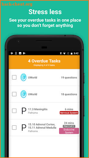 USMLE Study Schedule Planner: Cram Fighter screenshot