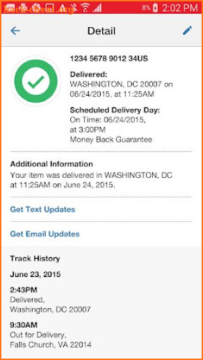 USPS MOBILE® screenshot