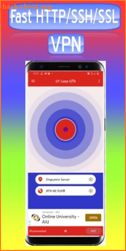 UT Loop VPN - Free HTTP/SSH/SSL Tunnel VPN screenshot