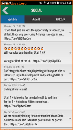 Utah 4-H screenshot