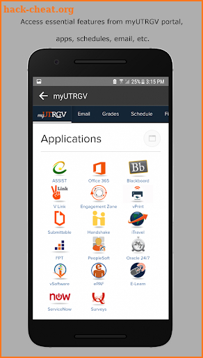 UTRGV screenshot