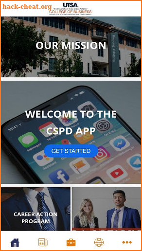 UTSA CSPD screenshot