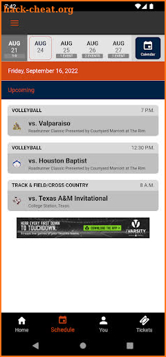 UTSA Roadrunners screenshot