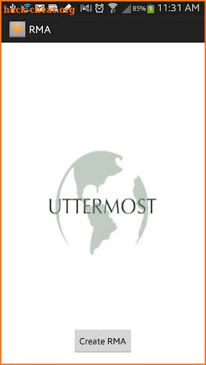 UttermostRMA screenshot