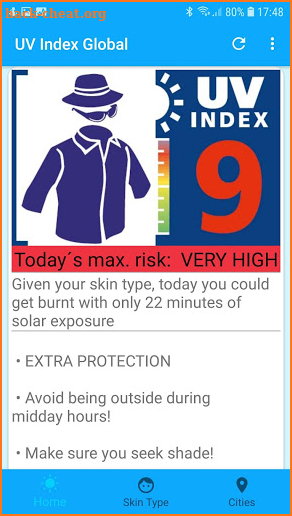 UV Index Global screenshot