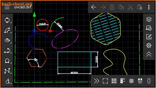 UVCAD - CAD 2D Drawing & Drafting Editor & Viewer screenshot