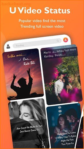 Uvideo status -  India's trending video status screenshot