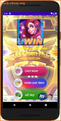 uWin - Game Đánh Bài Đổi Thưởng Nổ Hũ Online screenshot