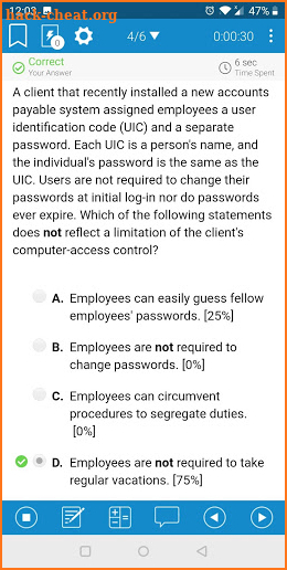 UWorld ROGER CPA screenshot