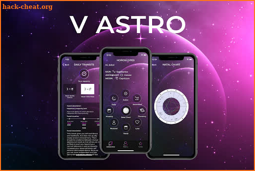 V АSTRO - daily horoscope & personal & natal chart screenshot