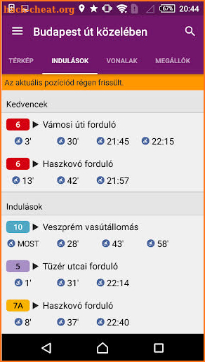 V-Busz Utas screenshot