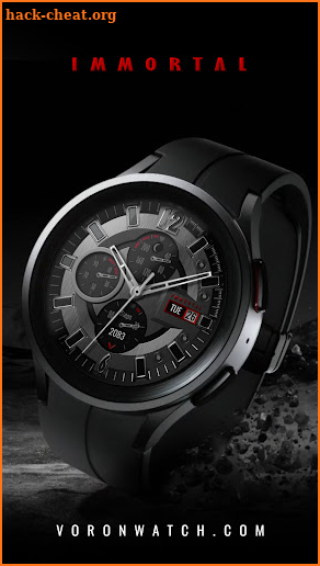 V IMMORTAL Analog Watch Face screenshot