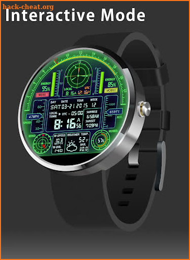 V08 WatchFace for Moto 360 screenshot