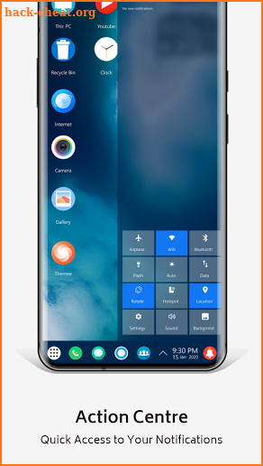 V20 Theme for computer launcher screenshot