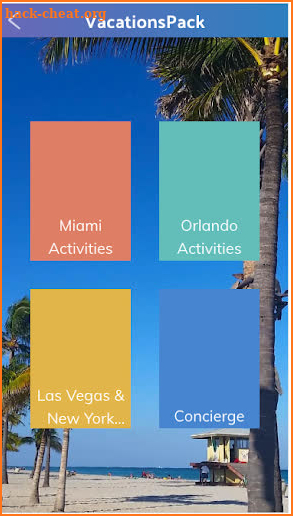 VacationsPack screenshot