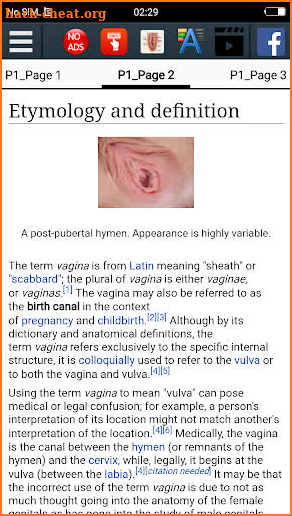 Vagina : Reproductive system screenshot