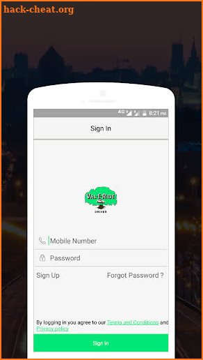 Val E Ride Driver screenshot