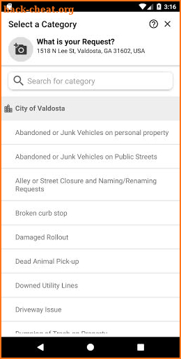 Valdosta Click 'N Fix screenshot