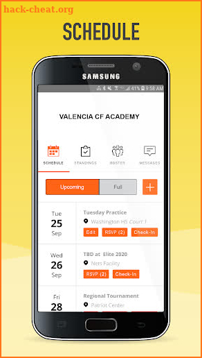 Valencia CF Academy NY screenshot