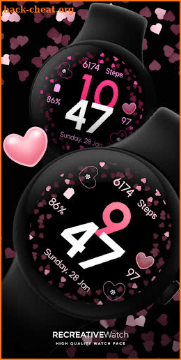 Valentine Beauty - Watch Face screenshot