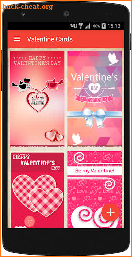 Valentine Cards screenshot