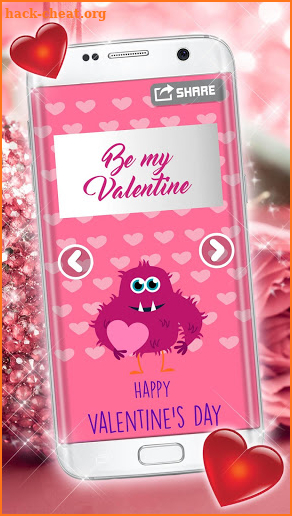 Valentine Cards ❤️ Love Greetings Cards Making App screenshot