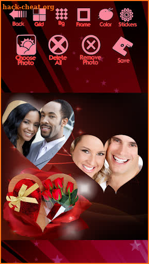 Valentine Day Collage screenshot