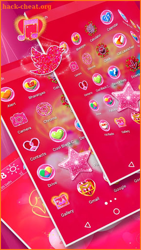 Valentine Day Launcher Theme screenshot