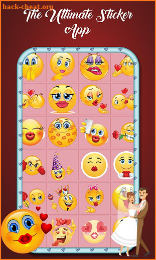 Valentine  Day Love Emojis screenshot