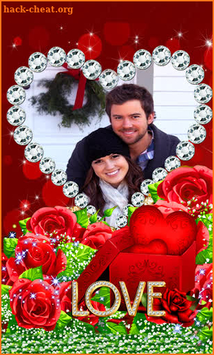 Valentine Day Photo Frame screenshot