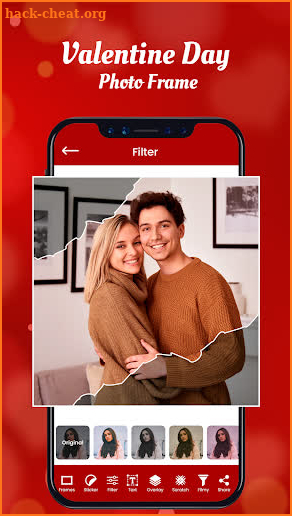 Valentine Day Photo Frame screenshot