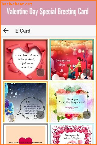 Valentine Day Special Greeting Card 2020 screenshot