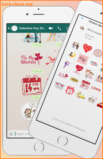 Valentine Day Stickers / 2021 (WAStickerApps) screenshot