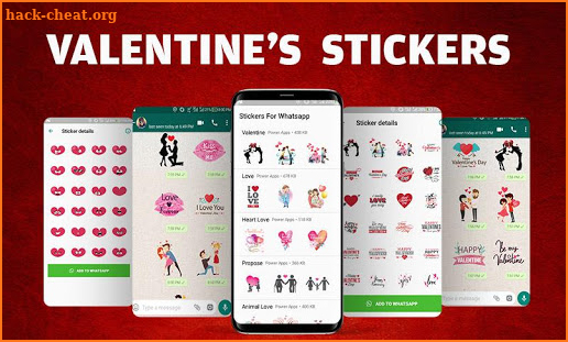 Valentine Day Stickers :WAStickerApps screenshot