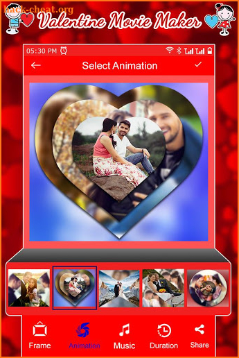 Valentine Day Video Maker 2018 - Slideshow Maker screenshot