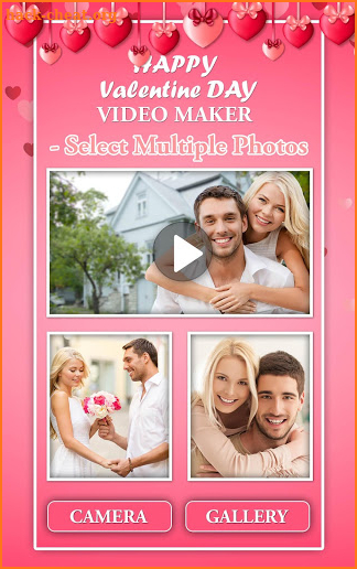 Valentine Day Video Maker With Music 2018 screenshot