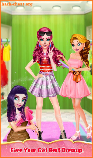 Valentine Doll Hair Do Design screenshot