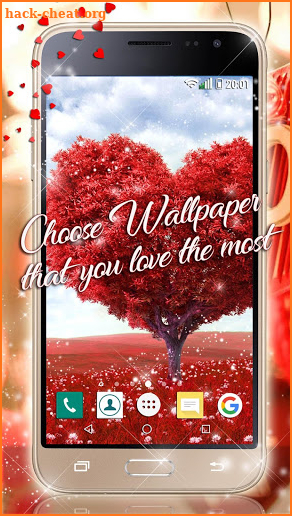 Valentine Live Wallpaper ❤ Love Background Images screenshot