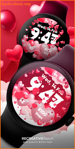 Valentine Love - Watch Face screenshot