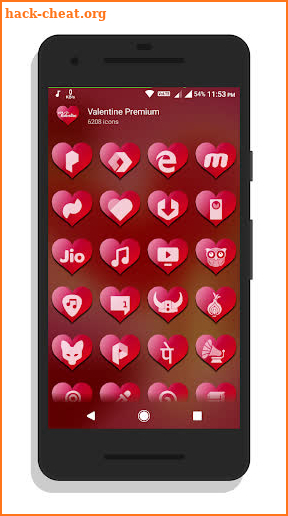 Valentine Premium - Icon Pack screenshot