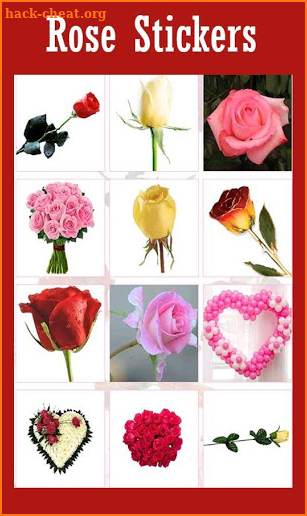 Valentine Rose Day Love Emoji Stickers screenshot