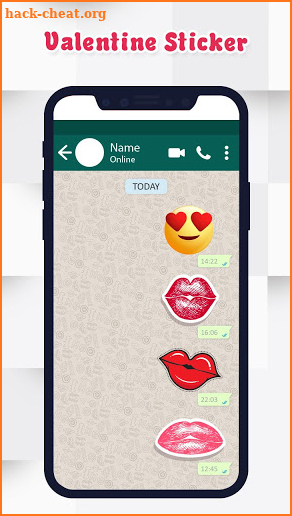 Valentine Stickers for Whatsapp - WAStickerApps screenshot