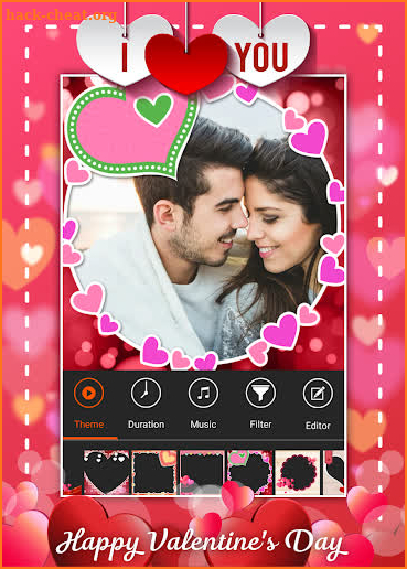 Valentine Video Maker screenshot